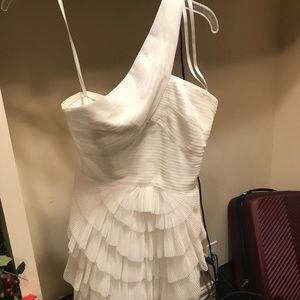 BCBG one shoulder dress